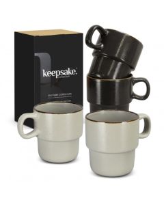 Keepsake Stackable Coffee Cup - Set of 2
